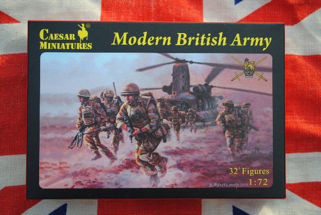 Caesar miniatures 060  Modern British Army